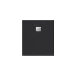 Receveur de douche 90 x 100 cm en acrylique, anthracite mat, villeroy & boch exklusive