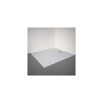 Receveur de douche 90 x 100 cm, effet pierre blanche, schulte Receveur de douche 90 x 100 cm, effet pierre blanche, schulte