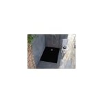 Receveur de douche 90 x 120 cm, noir, allibert karbon Receveur de douche 90 x 120 cm, noir, allibert karbon