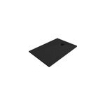 Receveur de douche 90 x 120 cm, rsine, noir, douro goodhome