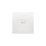 Receveur de douche 90 x 90 x 4 cm, quaryl, marbre blanc, villeroy & boch squaro infinity