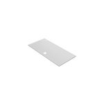 Receveur de douche extra - plat l. 90 x l. 160 cm blanc anti drapant, goodhome limski