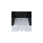 Receveur de douche extra - plat 80 x 100 cm, blanc, galedo pure 2