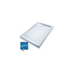 Receveur de douche � poser extra - plat 80 x 120 cm, c�ramique, blanc, villeroy & boch collection