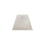 Receveur de douche extra - plat 90 x 120 cm en pierre beige, atelier galinier