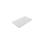 Receveur de douche extra - plat l. 90 x l. 160 cm blanc anti dérapant, goodhome leira Receveur de douche extra - plat l. 90 x l. 160 cm blanc anti dérapant, goodhome leira