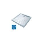 Receveur de douche � poser extra - plat 90 x 90 cm, c�ramique, blanc, villeroy & boch collection