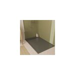 Receveur de douche rectangulaire en b�ton, 140 x 90 cm, anthracite, homesight