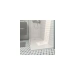 Receveur de douche en résine l. 120 x l. 70 cm, blanc, goodhome cavally Receveur de douche en résine l. 120 x l. 70 cm, blanc, goodhome cavally