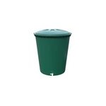 Récupérateur d'eau de pluie 210l graf coloris vert Ø. 77 x h. 80 cm Récupérateur d'eau de pluie 210l graf coloris vert Ø. 77 x h. 80 cm