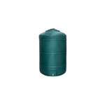 Rcuprateur d'eau de pluie 1000l ds eau coloris vert l. 100 x l. 100 x h. 140 cm