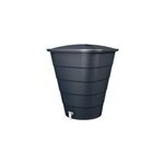 Rcuprateur d'eau de pluie 300l ibiza coloris gris graphite l. 79 x h. 94 cm garantia