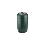 Rcuprateur d'eau de pluie 120l elho coloris noir . 51 x h. 81 cm