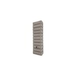 Rcuprateur d'eau de pluie 300l belli coloris gris l. 31 x l. 56 x h. 185 cm