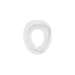 Reducteur abattant wc goodhome yalu blanc