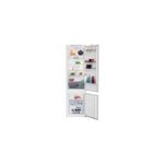 Réfrigérateur congélateur encastrable porte réversible beko bcha306e4sn 220l / 69l, blanc Réfrigérateur congélateur encastrable porte réversible beko bcha306e4sn 220l / 69l, blanc