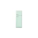 Rfrigrateur conglateur  poser ouverture droite smeg fab30rpg5 222l / 72l vert d'eau