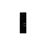 Réfrigérateur congélateur à poser ouverture gauche smeg fab32lbl5 234l / 97l noir Réfrigérateur congélateur à poser ouverture gauche smeg fab32lbl5 234l / 97l noir