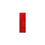 Rfrigrateur conglateur  poser ouverture gauche smeg fab32lrd5 234l / 97l rouge