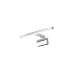Rglette led 3 en 1 mur miroir meuble argent ip44 900lm l. 30xl. 13, 6xp. 30cm goodhome craven