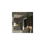 Rglette led 3 en 1 mur miroir meuble noir l. 30 cm ip44 900lm goodhome craven