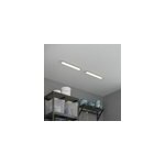 Rglette lumineuse nehsi led intgre blanc neutre ip65 2160lm 22w l. 70xl. 70xh. 5, 6 cm gris goodhome ...