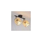 Rglette spot 2 lumires e14 40w corep cancun l. 31, 5 x l. 20 x h. 17 cm