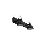 Rglette spot 2 lumires gu10 35w seynave country noir l. 13 x l. 42 x h. 13 cm