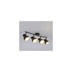 Rglette spot 4 lumires e14 40w corep dock l. 72 x l. 14 x h. 19 cm