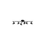 Réglette spot led intégrée 6 lumières 350 lm 19. 5 w blanc chaud goodhome maupin noir mat l. 80 x l. ... Réglette spot led intégrée 6 lumières 350 lm 19. 5 w blanc chaud goodhome maupin noir mat l. 80 x l. ...
