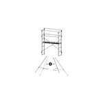 R�hausse pour �chafaudage centaure teck'up 2 m