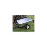 Remorque pour autoporte acier galvanise