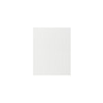 C�t� de remplacement bas gauche goodhome stevia / garcinia blanc h. 72 cm x l. 57 cm x ep. 18 mm