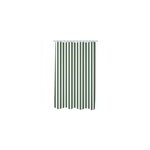 Rideau de douche l. 18 x l. 20cm rayures vertes en polyester levasseur Rideau de douche l. 18 x l. 20cm rayures vertes en polyester levasseur