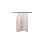 Rideau de douche coloris lin l. 180xh. 200 cm, 5five