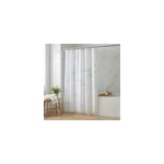 Rideau de douche goodhome elland l. 200 x h. 180 cm coloris marbre en lin et polyester