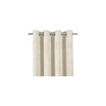 Rideau effet velours goodhome carrington l. 135 x h. 260 cm blanc Rideau effet velours goodhome carrington l. 135 x h. 260 cm blanc