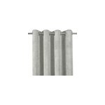 Rideau effet velours goodhome carrington l. 135 x h. 260 cm gris Rideau effet velours goodhome carrington l. 135 x h. 260 cm gris