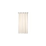 Rideau isolant thermique à illets, doublure polaire, bouclette beige écru l. 240 x l. 140cm dylrev Rideau isolant thermique à illets, doublure polaire, bouclette beige écru l. 240 x l. 140cm dylrev
