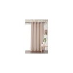 Rideau en lin linder l. 135 x h. 260 cm beige Rideau en lin linder l. 135 x h. 260 cm beige