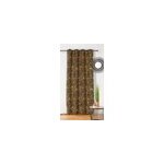 Rideau nairobi jaune linder l. 145 x h. 260 cm