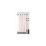 Rideau en nid d'abeille coton & linen linder l. 140 x h. 245 cm blanc blanc cassé Rideau en nid d'abeille coton & linen linder l. 140 x h. 245 cm blanc blanc cassé