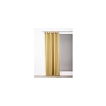 Rideau occultant croisette l. 140 x h. 260 cm jaune gold Rideau occultant croisette l. 140 x h. 260 cm jaune gold