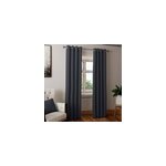 Rideau occultant et isolant altamira tendence bleu nuit l. 140 x h. 260 cm Rideau occultant et isolant altamira tendence bleu nuit l. 140 x h. 260 cm