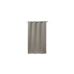Rideau occultant phonique louca l. 240 x l. 140 cm beige