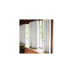 Rideau occultant thermique � illets effet tiss� gris clair l. 260 x l. 140cm, goodhome vestris