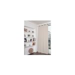 Rideau occultant thermique phonique  oeillets the origins gris galet l. 260 x l. 140cm moondream