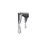 Rideaux pour pergola miami gris perle