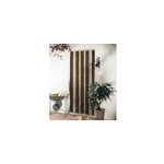 Rideau de porte chenilles coloris beige / bronze / brun l. 220 x l. 90 cm