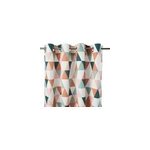 Rideau rima terracotta l. 140 x h. 260 cm